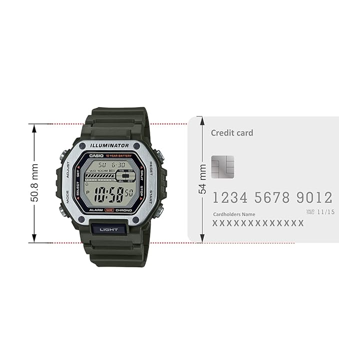 CASIO YOUTH MWD-110H-3AVDF - D301