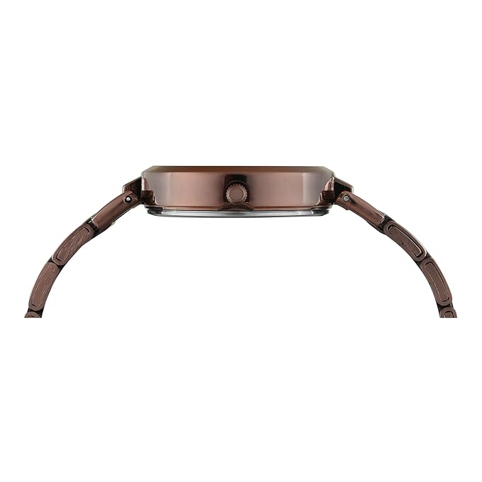 Timex Women Brown Round Dial Analog Watch - TW000X272