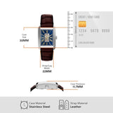 Fossil Carraway Brown Watch - ME3273 - KRISHNA WATCH COMPANY