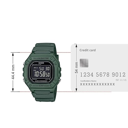 CASIO Youth W-218H-3BVDF -  D394