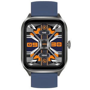 TIMEX iConnect Calling+ 2.01” TFT Display with 240x296 Pixel Resolution|Functional Crown|Bluetooth Calling|AI Voice Assist|100+ Sports Modes|100+ Watchfaces|Upto7 Days Battery(Normal Usage)-TWIXW501T - KRISHNA WATCH COMPANY