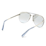 French Connection Men's Aviator sunglasses Silver Frame FC 7566 C2 - KRISHNA WATCH COMPANY
