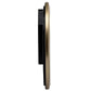 SEIKO Plastic Golden Round Wall Clock (31 x 31 x 4.3 cm, Large) QXA753GN