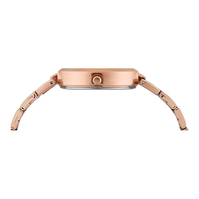 Timex Rose Gold Dial Women's Watch - TW000X276