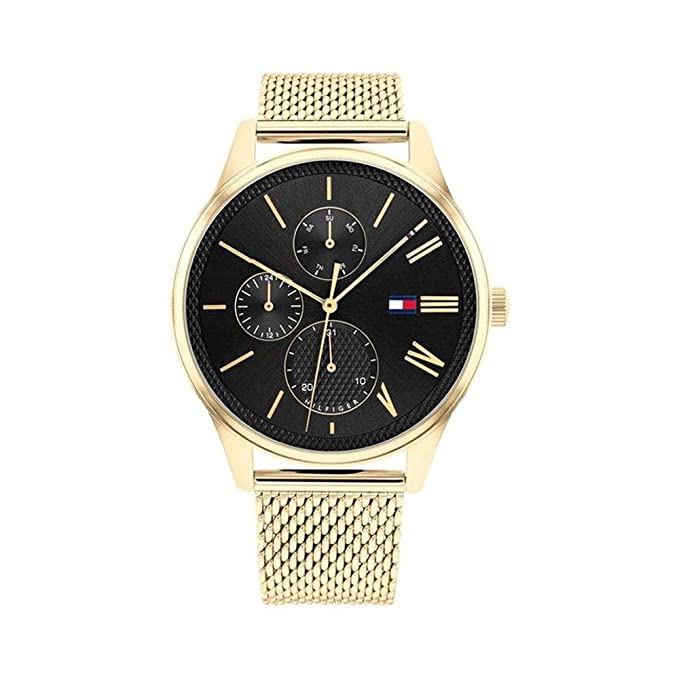 Tommy Hilfiger Analog Black Dial Men's Watch-TH1791848W - KRISHNA WATCH COMPANY