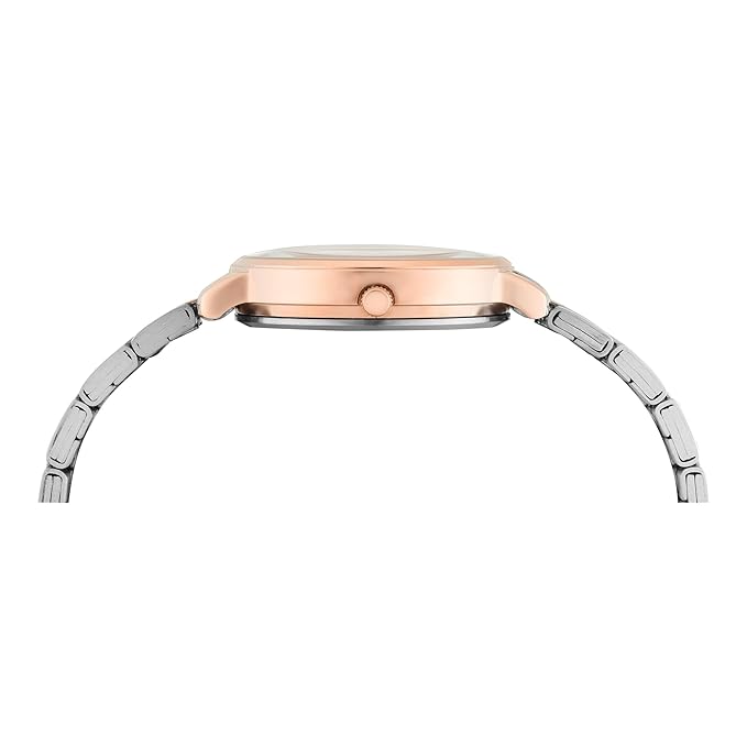 Timex White Dial with Roman Numbers Women's Watch - TWEL19109