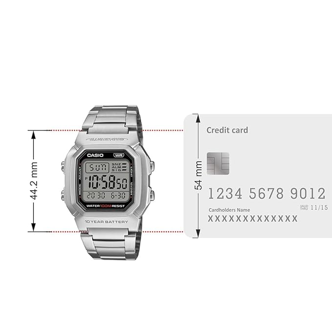 CASIO YOUTH W-800HD-1AVDF - I132