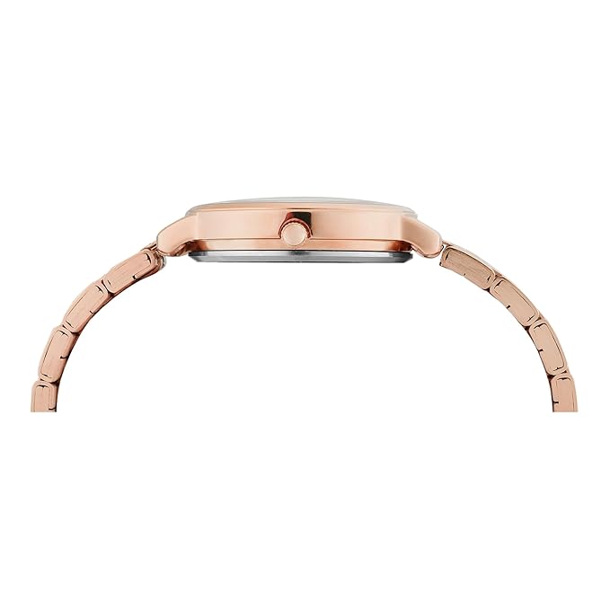 Timex White Dial with Roman Numbers Women's Watch - TWEL19108