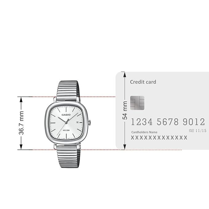 CASIO Standard Analogue Watch LTP-B166D-7AVDF - A2464