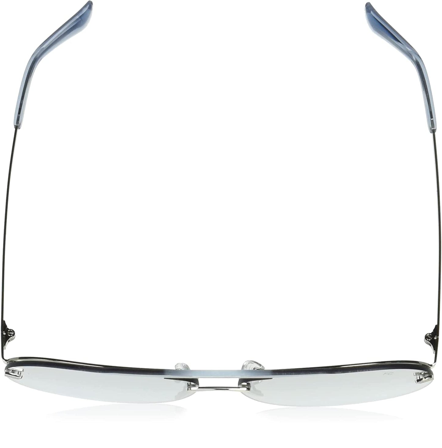 French Connection Men's Aviator sunglasses Silver Frame FC 7566 C2