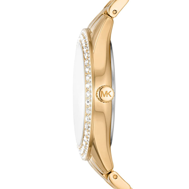 Michael Kors Harlowe Analog Gold Dial Women's Watch-MK4709 - KRISHNA WATCH COMPANY