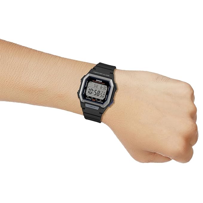 Casio Digital Unisex Watch W-738H-1AVDF - D441