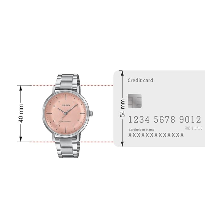 Casio ENTICER LADIES LTP-VT03D-4BDF - A2423