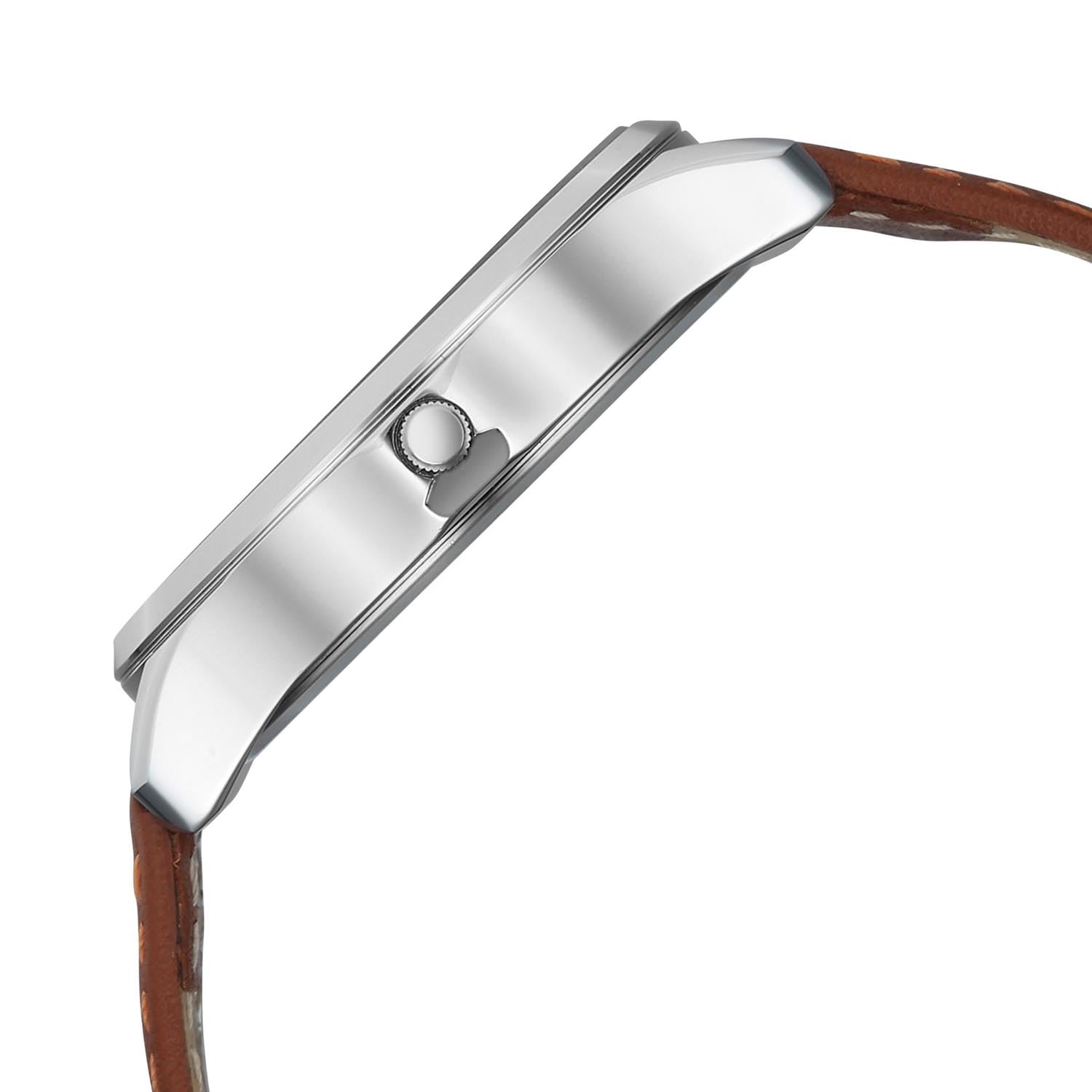 Sonata Ease with Light Blue Dial Watch for Men - 77163SL05W