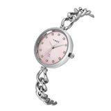 Timex Fria Round 30mm Pink Dial Analog Women Watch - TWEL23800