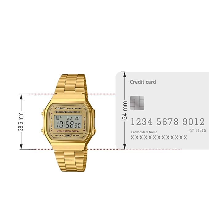Casio VINTAGE COLLECTION A168WG-9WDF - D169 - KRISHNA WATCH COMPANY
