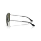RAY-BAN Green Polarized Aviator Unisex Sunglasses 0RB3722I0025859