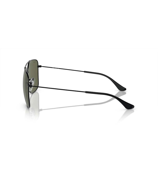 RAY-BAN Green Polarized Aviator Unisex Sunglasses 0RB3722I0025859