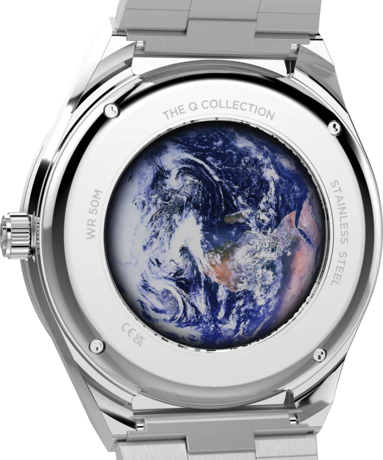 TIMEX Q Timex NASA 40mm Stainless Steel Bracelet Watch - TW2Y56700 - KRISHNA WATCH COMPANY