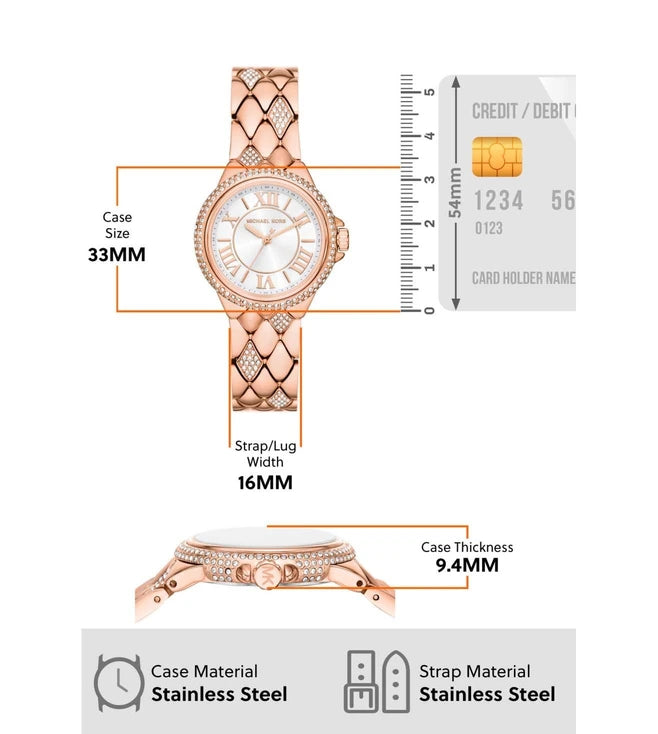 MICHAEL KORS Camille Analog Watch for Women MK4810