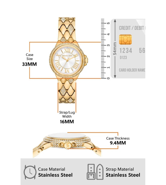 MICHAEL KORS Camille Analog Watch for Women MK4801