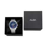 ALBA SIGNA Blue Men 43mm Watch Quartz AT3H97X1