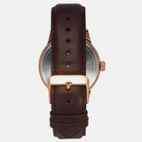 Timex E Class Male Silver Analog Leather Watch TWEG19917 - KRISHNA WATCH COMPANY