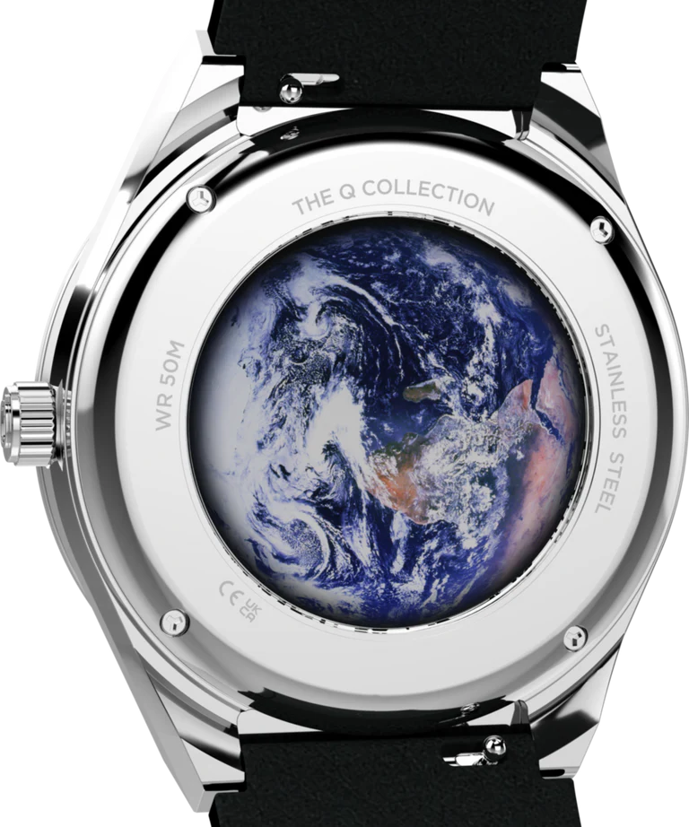 TIMEX Q Timex NASA 40mm Leather Strap Watch - TW2Y56800 - KRISHNA WATCH COMPANY