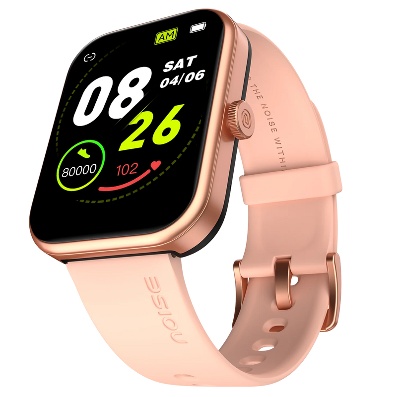 Noise Pulse 2 Max 1.85" Display, Bluetooth Calling Smart Watch, 10 Days Battery, 550 NITS Brightness, Smart DND, 100 Sports Modes, Smartwatch for Men and Women (Rose Pink)