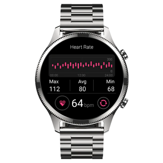 Noise Colorfit Halo Plus Amoled Metal Silver Chain