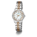 Guess Ladies Two Tone Round Analog Watch - GW1027L5 - KRISHNA WATCH COMPANY