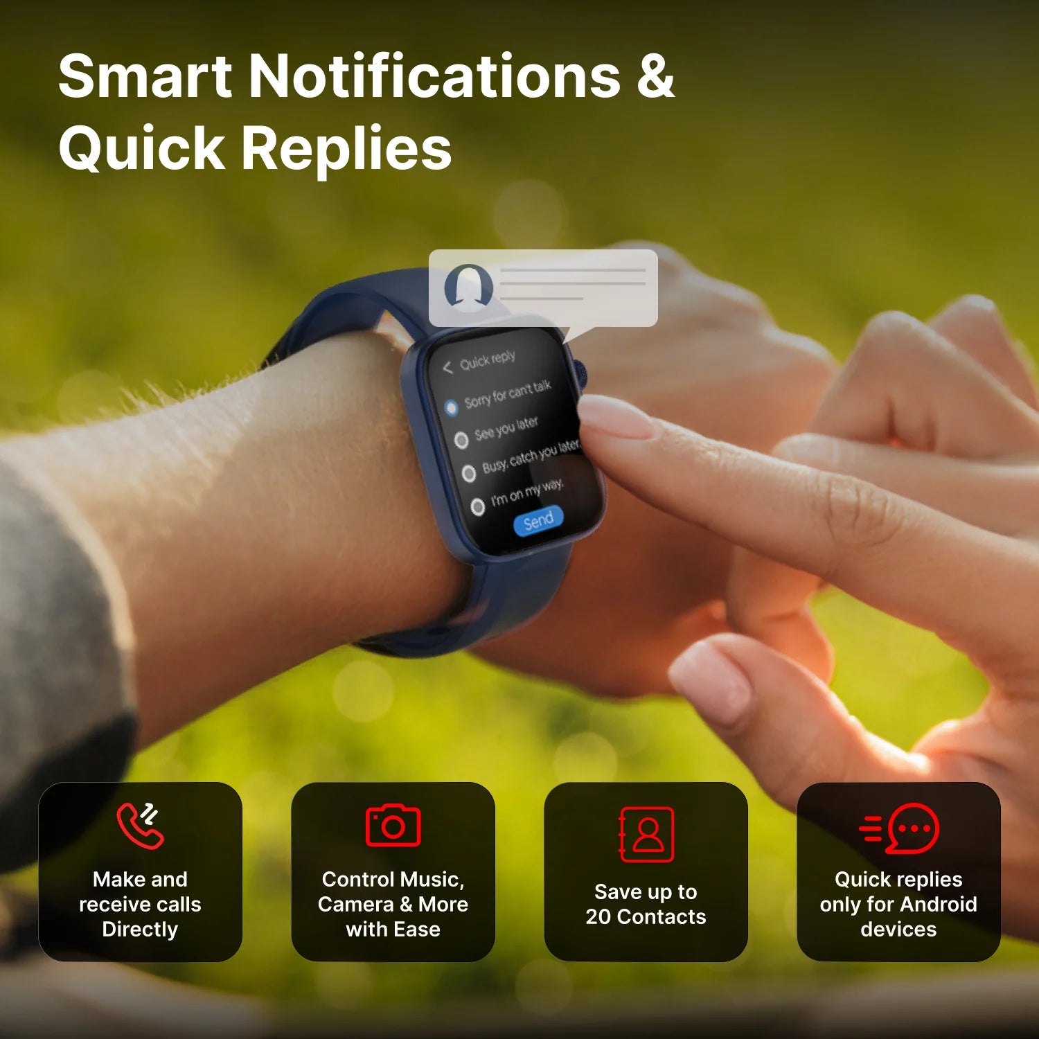 Timex iConnect by Timex Navigator 1.83 inches (4.6cm) Display with Turn By Turn Navigation & BT Calling Smartwatch For Unisex - TWIXW902T - KRISHNA WATCH COMPANY