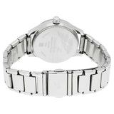 BLACK DIAL SILVER STAINLESS STEEL STRAP WATCH 6078SM06