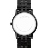 Movado Men Quartz Black Dial Analog Stainless Steel Watch 607963
