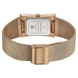 Fastrack Pulse Quartz Analog Two Toned Dial Stainless Steel Strap Watch for GirlsNT6093wm01