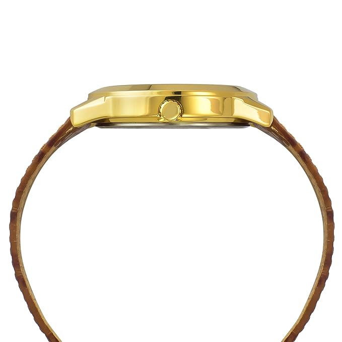 Timex Champ Dial Brown Croco leather Strap Men's Watch TWEG18521