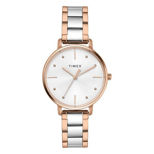 Timex Silver Dial Women's Watch - TWEL15825 - KRISHNA WATCH COMPANY