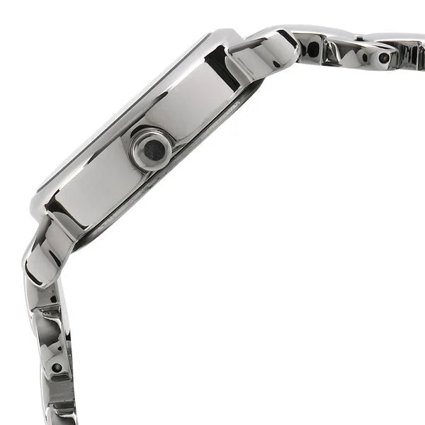 Fastrack Quartz Analog Black Dial Metal Strap Watch for Girls 6117SM01