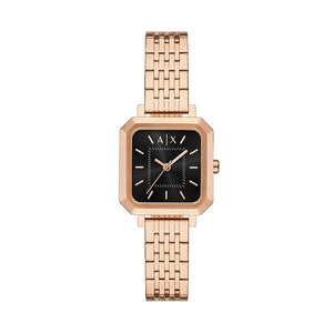 Armani Exchange Pink Quartz Stainless Steel Watch - AX5729 - KRISHNA WATCH COMPANY