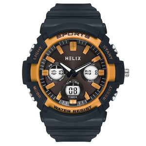 Helix Analog-Digital Black Dial Men's Watch-TWESK4501T - KRISHNA WATCH COMPANY