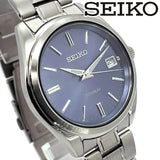 Seiko Classic Titanium Men's Quartz Watch - SUR371P1