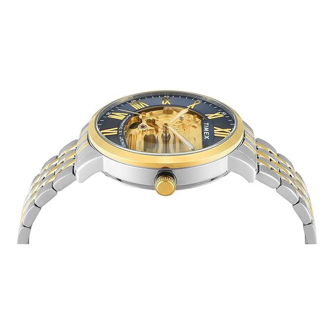 Timex Blue Dial Stainless Steel bracelet Men's Watch - TWEG23505