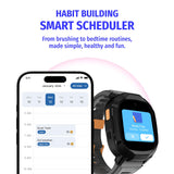 Noise Junior Explorer 2 Smart Watch for Kids with 4G SIM Compatible, 2-Way Video & Voice Calling, Geofencing, Real Time Location Monitoring via Google Maps, IP68, SOS Emergency Alerts (Lava Blast)