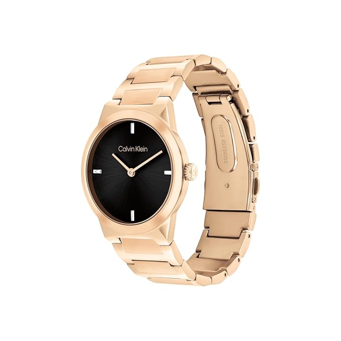 CALVIN KLEIN Ck Linear Elegance Analog Watch for Women 25100086