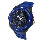 Helix Men Black Round Dial Quartz Analog-Digital Watch - TWESK4602T