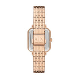 Armani Exchange Pink Quartz Stainless Steel Watch - AX5729