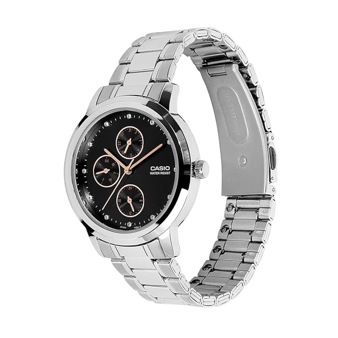 Casio Enticer Ladies LTP-SN6KD-1A - A2491 - KRISHNA WATCH COMPANY