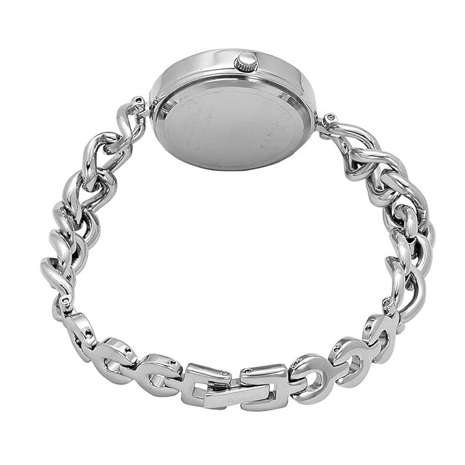 Timex Fria Round 30mm Pink Dial Analog Women Watch - TWEL23800