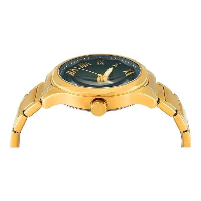 Timex Full Roman Green Dial Astrological  Men's Watch TW0TG7640