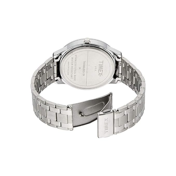 Timex Fashion Men's Swiss Quartz Analog Grey Dial Round Case Day Date Function Watch -TW000U905